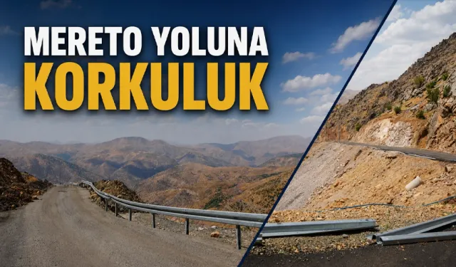 10 Kilometrelik dağ yoluna korkuluk geliyor