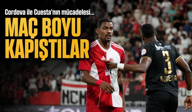 Cordova ile Cuesta’nın mücadelesi…