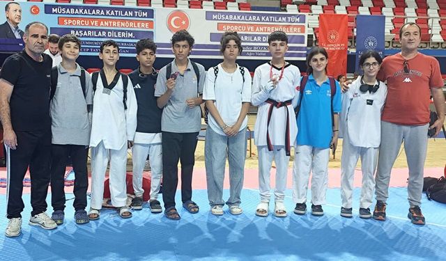 Batmanlı taekwondocular derecelerle döndü