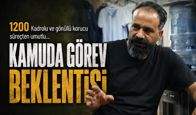 1200 Kadrolu ve gönüllü korucu süreçten umutlu…