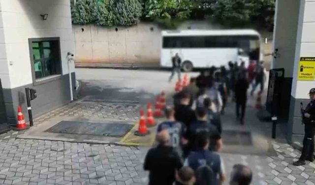 460 milyon liralık para aktarımı olan suç örgütüne dev operasyon