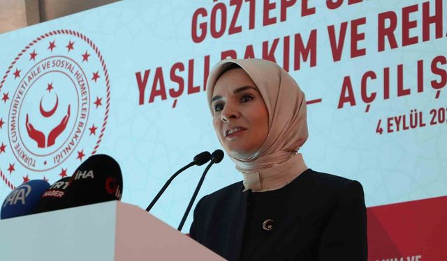 Bakan Göktaş: 'Yaşlılarımıza yönelik hizmetlerimizi aktif bir hayat anlayışıyla şekillendiriyoruz'