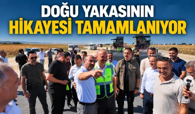 Necat Nasıroğlu Bulvarı’nda 2’inci etap asfalt serimi başladı