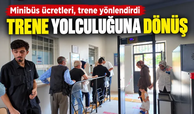 Minibüs ücretleri, trene yönlendirdi