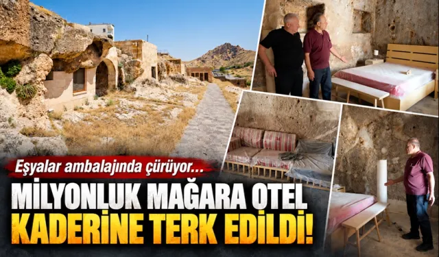 MİLYONLUK MAĞARA OTEL KADERİNE TERK EDİLDİ!