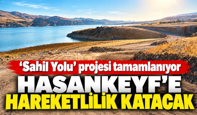 ‘Sahil Yolu’ projesi tamamlanıyor