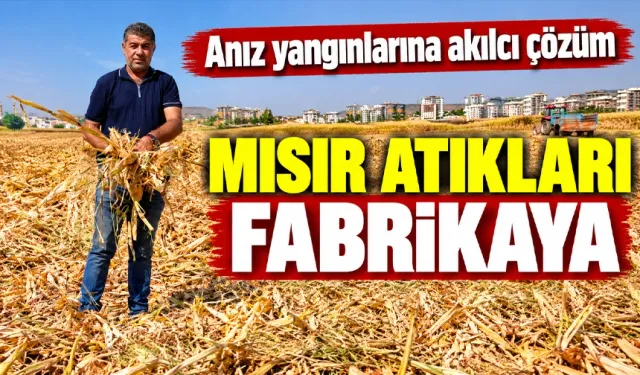 Anız yangınlarına akılcı çözüm