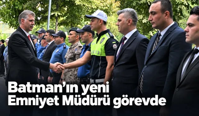 Batman’ın yeni Emniyet Müdürü görevde