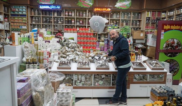 Havalar soğudu, aktarlarda yoğunluk arttı