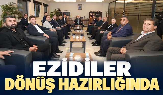Meclis Başkanı Kurtulmuş, Ezidi heyetiyle görüştü
