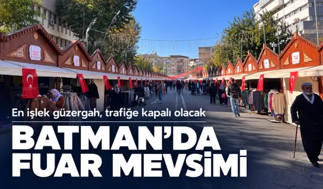 BATMAN’DA FUAR MEVSİMİ