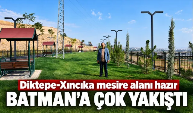 Diktepe-Xıncıka mesire alanı hazır