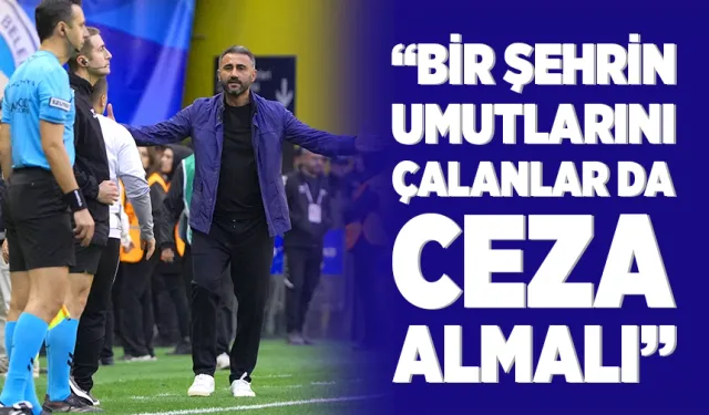 Teknik Direktör Selçuk Şahin’den tepki