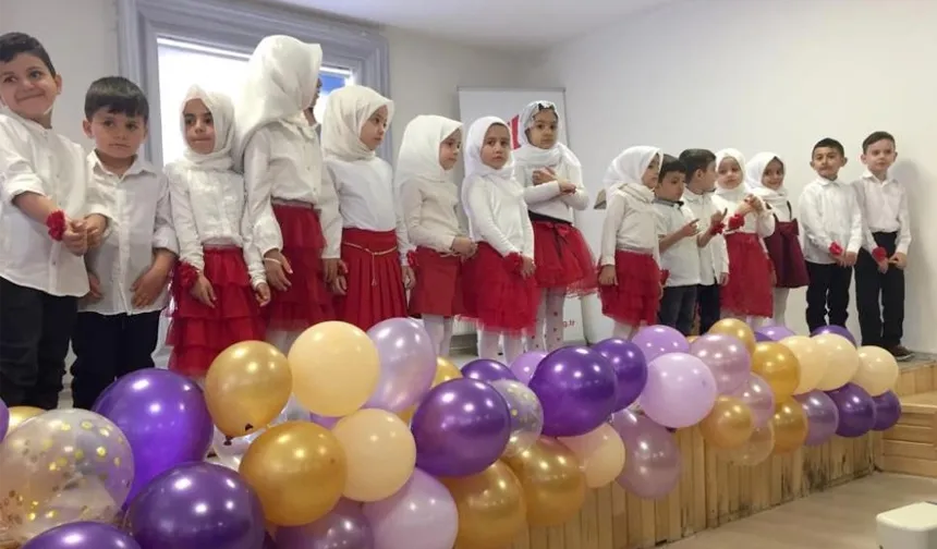 Kuran-ı Kerim okuyan çocuklar için tören düzenlendi
