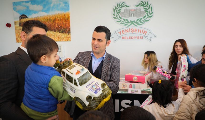 Yenişehir Kaymakamı, yetim çocukları Nev Bahçe’de ağırladı