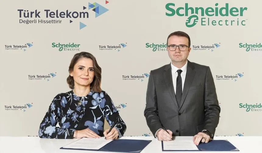 Türk Telekom ve Schneider Electric’den endüstriyel otomasyon anlaşması