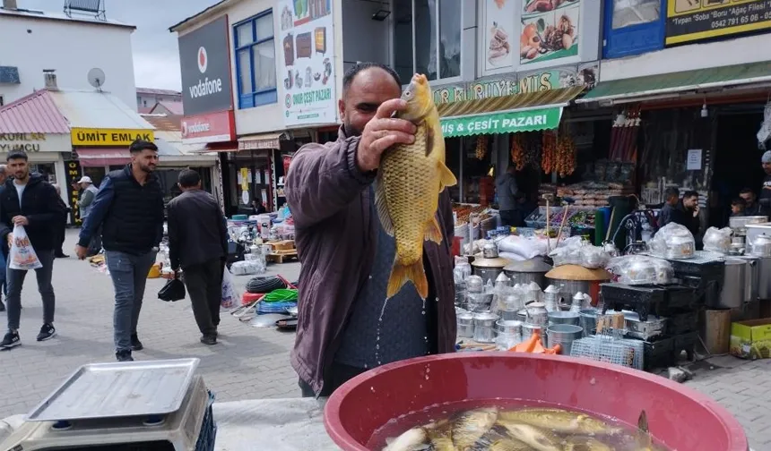 Varto’da et fiyatları yükselince vatandaşlar balığa yöneldi