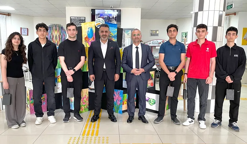 TÜBİTAK’ta derece yapan öğrencilere anlamlı ziyaret