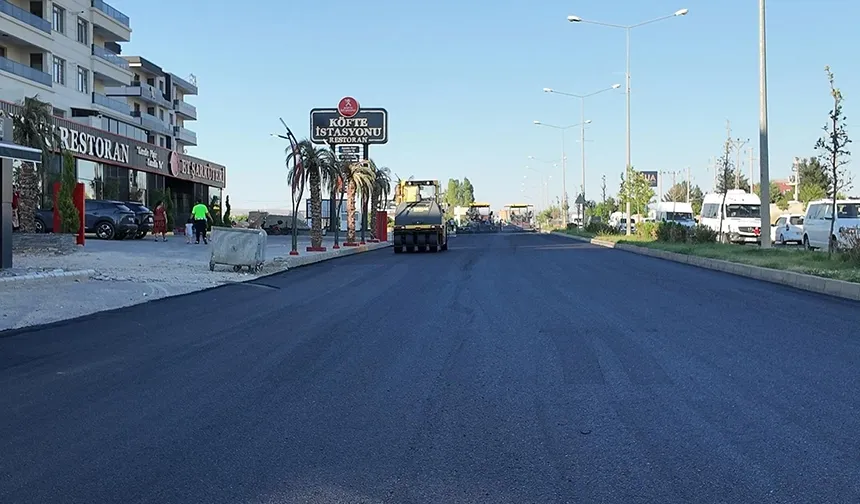 Batman-Siirt-Beşiri yoluna asfalt