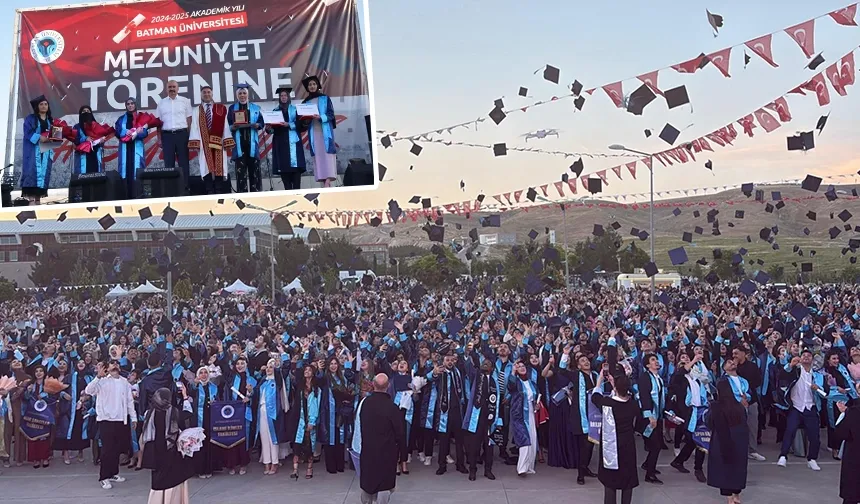 BATMAN ÜNİVERSİTESİ 20 YILDA 35 BİN MEZUN VERDİ