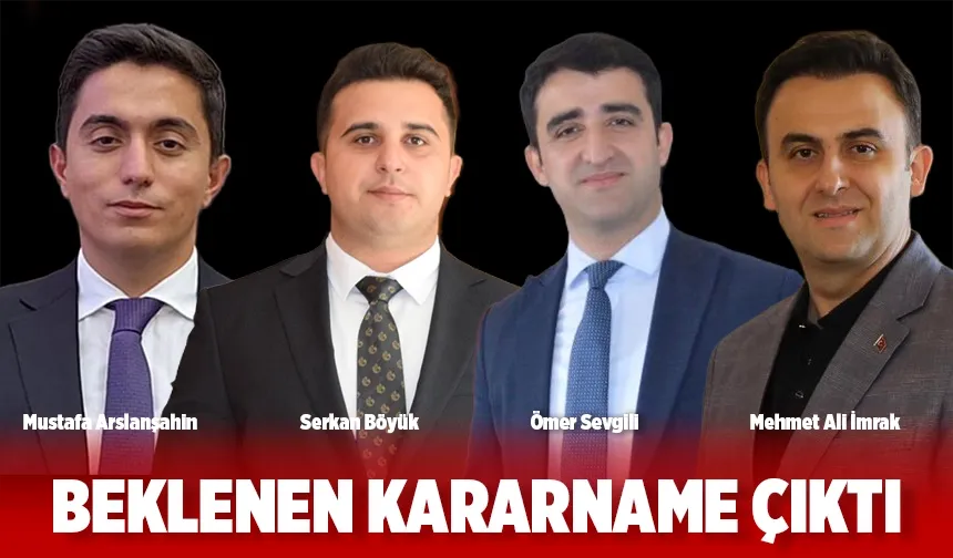 Vali Yardımcıları ve kaymakamlarda değişim…