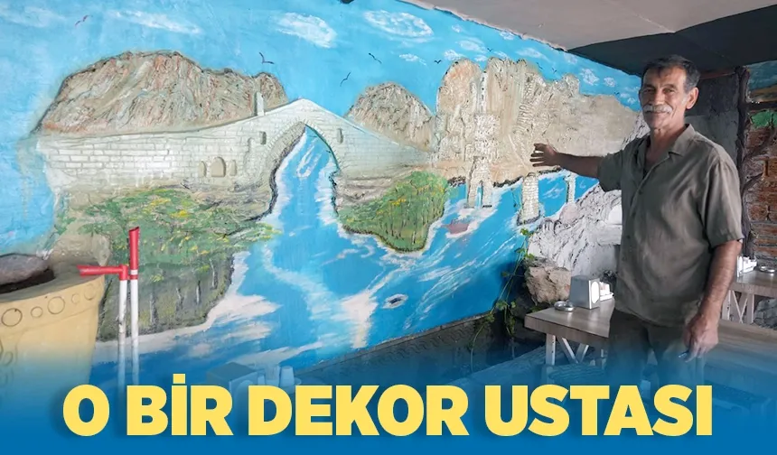 Asıl işi ciğer ustası olmasına rağmen duvar sanatıyla adından söz ettirdi