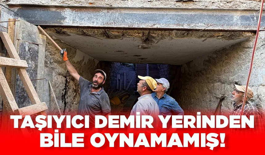 83 Yıllık demir ilk günkü gibi sağlam