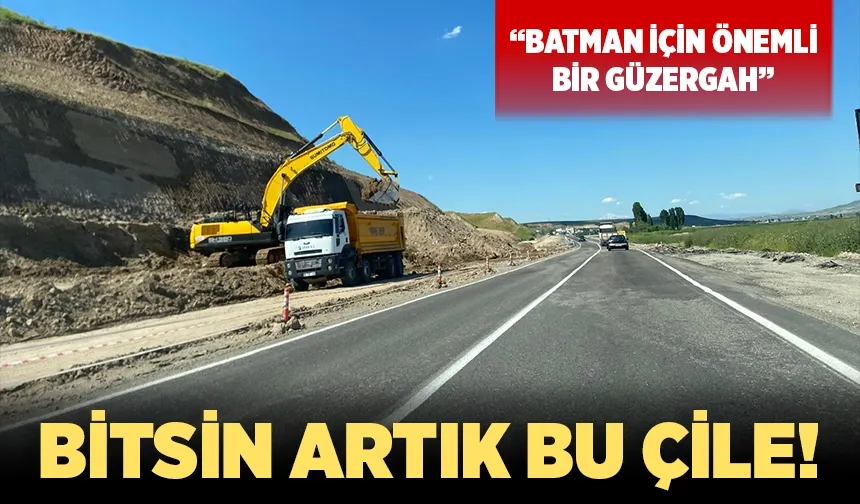 10 Yıldır bitmeyen bu yol sürücülerin kabusu oldu