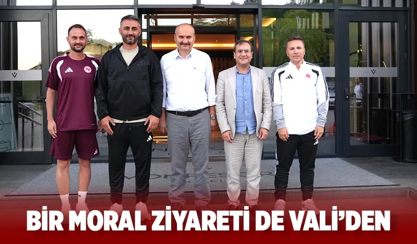 Vali Canalp’tan, Petrolspor’a ziyaret