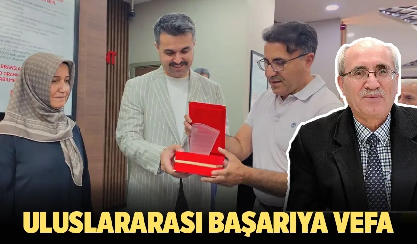Arslan’ın ismi EMG Bilim ve Araştırma Odası’na verildi