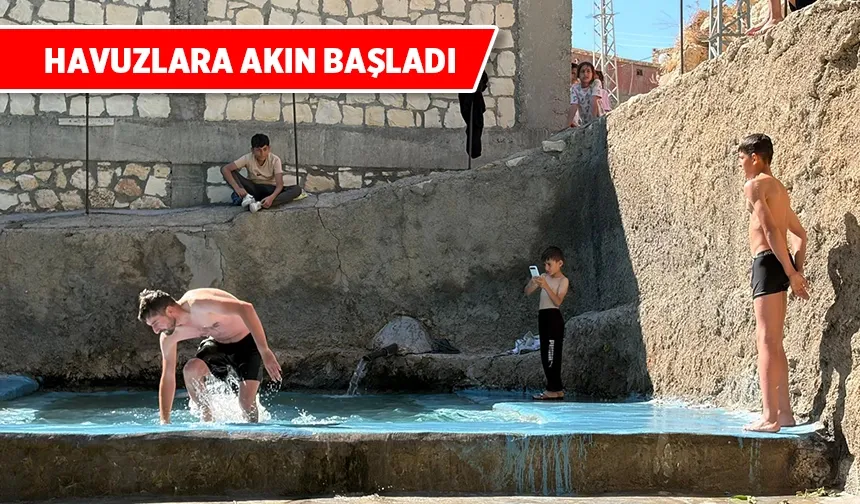 Sıcaklar bastırdı, havuz sezonu açıldı