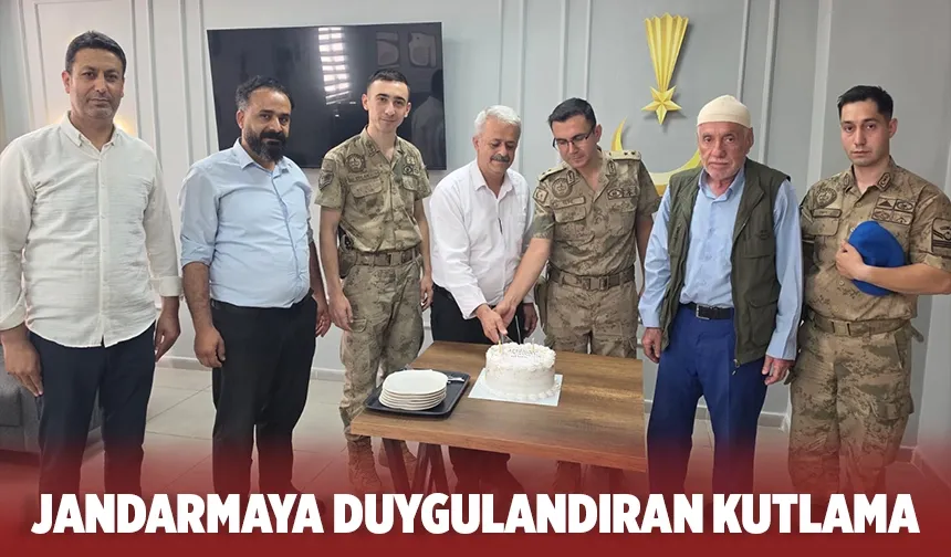 Jandarma’nın 187. Yılını, şehit babaları kutladı