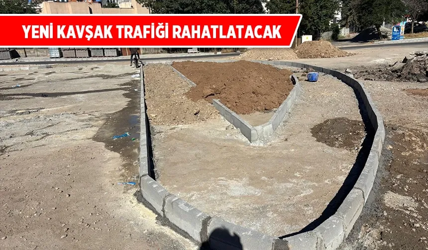 Barış ve Mereto Caddesi’nde yeni kavşak düzenlemesi yapılıyor