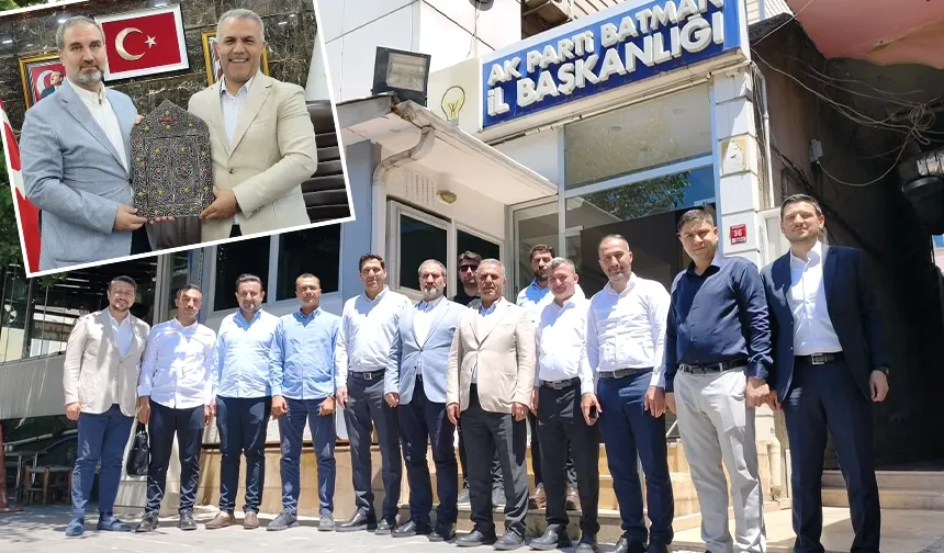 AK Parti Genel Başkan Yardımcısı Şen, Batman’daydı