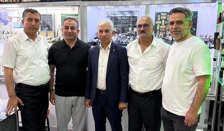 ÇARŞI ESNAFINA ZİYARET