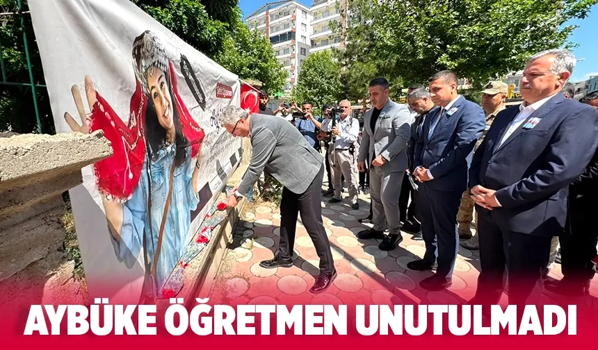 Şehit öğretmen Şenay Aybüke Yalçın, Kozluk’ta anıldı