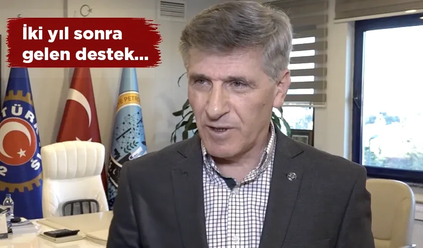 PETROL EMEKÇİLERİ GİYİM YARDIMINA KAVUŞTU