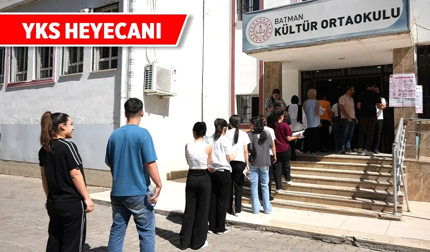 Öğrenciler kadar veliler de heyecanlı anlar yaşadı