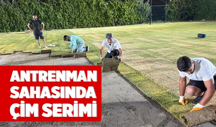 Yeni sezon öncesi çalışmalar hızlandı
