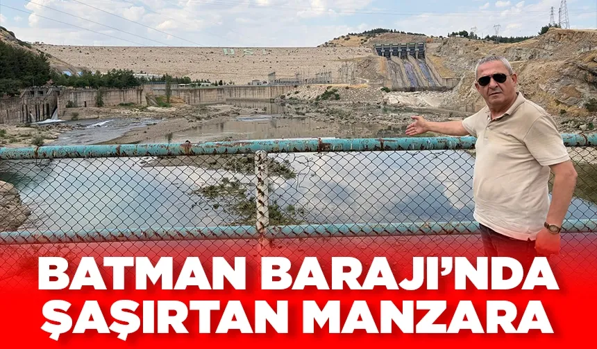 Kanallar açıldı, tünelde suyun dibi göründü