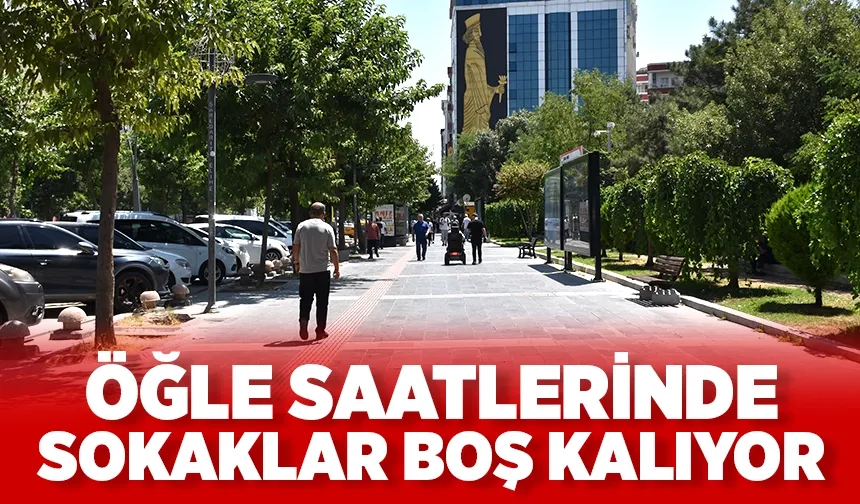 40 derecenin üzerine çıkan kavurucu sıcaklar yaşamı olumsuz etkiledi
