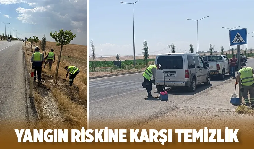 Tarım arazilerine zarar verebilecek atıklar kaldırılıyor