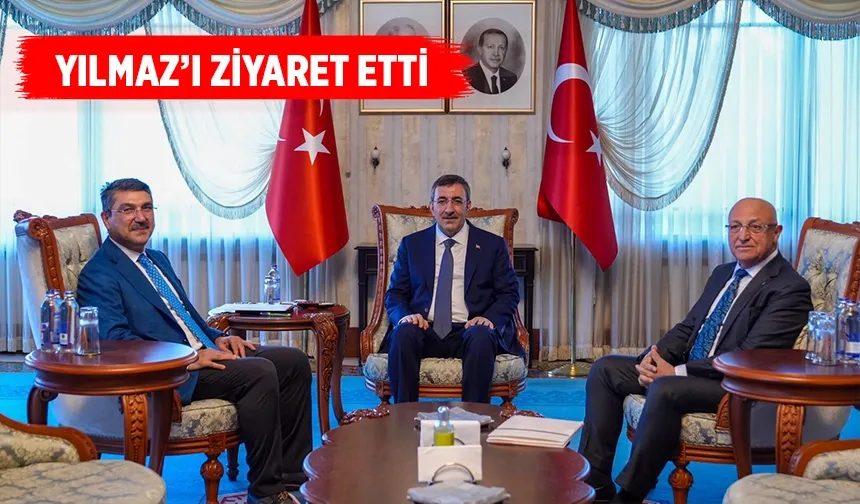 Batman'da yapımı süren yatırımları, Cumhurbaşkanı Yardımcısı Yılmaz'la paylaştı