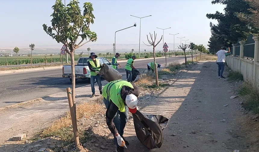 ÇEVRE YOLUNDA YANGINA KARŞI TEMİZLİK