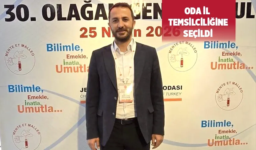 Jeoloji Mühendisleri Odası Temsilciliğine Garzanlı getirildi