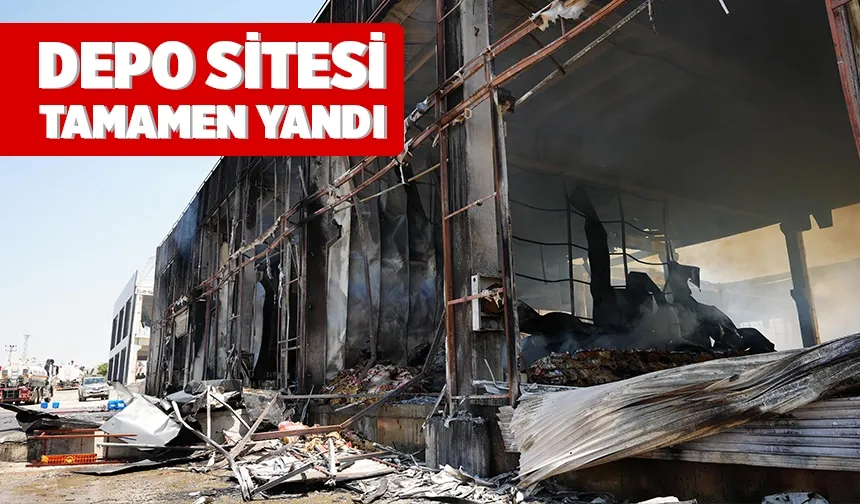 Yangın soğutma çalışmaları 10 saat sürdü