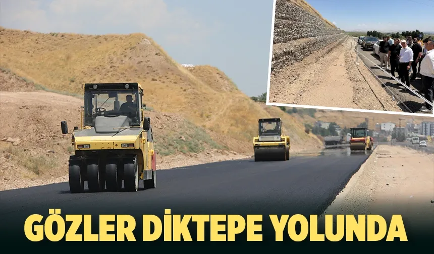 Yılan hikayesine dönen yolda çalışmalar sürüyor