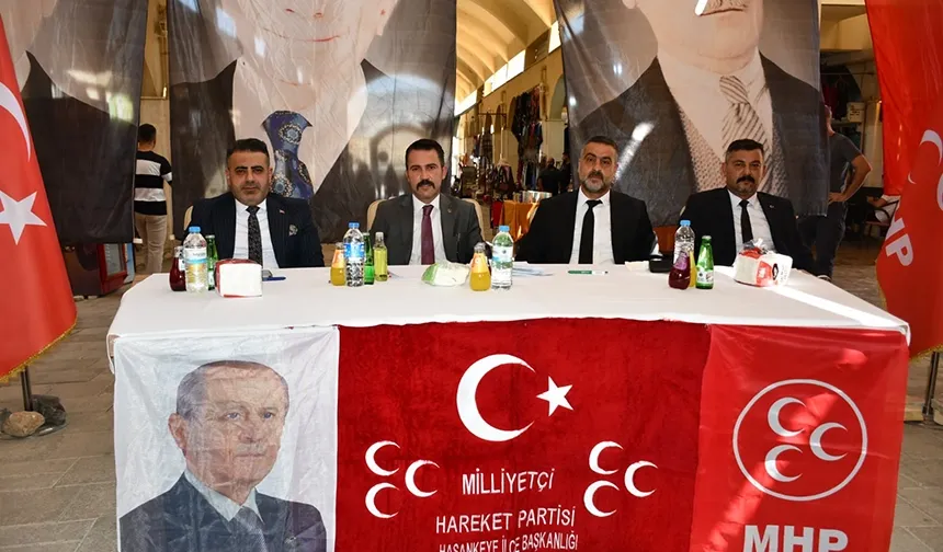 Hasankeyf MHP teşkilatı kongreye gitti