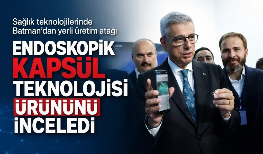 Sağlık teknolojilerinde Batman’dan yerli üretim atağı