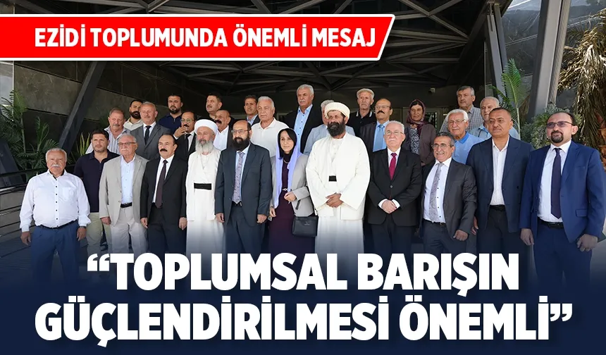Ezidi Kültür ve Halklar Merkezi’nden ‘Şeyh Evinda Ziyaretgahı’ açıklaması